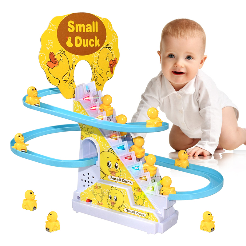 Ladder Toss Set - Merdiven tırmanma parça oyuncaklar elektrikli ördek