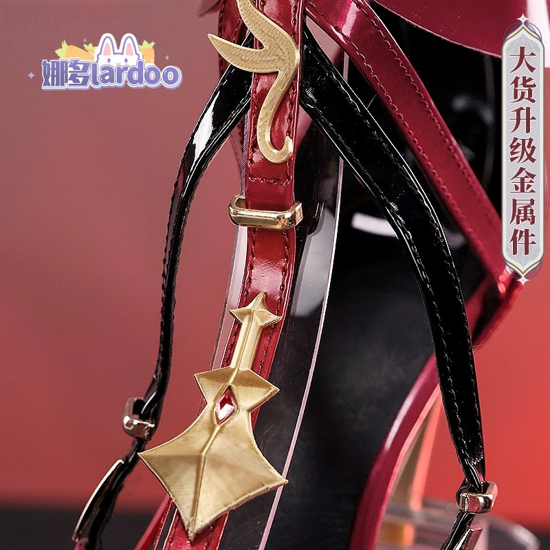 Party Games Carnival - Oyun Wuthering Waves Phrolova Cosplay Ayakkabı
