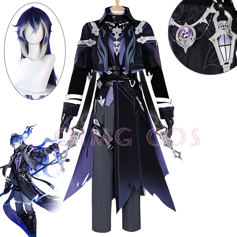 Party Games For Adults - Genshin Impact Flins Cosplay Kostüm Yetişkin