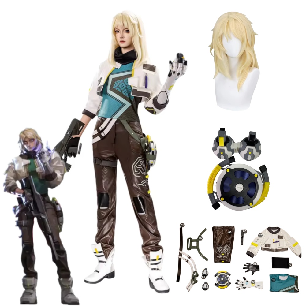Party Games Carnival - Deadlock Cosplay Kostüm Aksesuarları VALORANT Deadlock