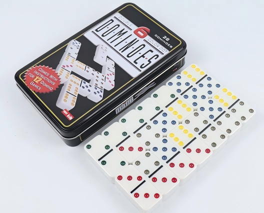 Party Games Board Game - ElegantMahj Çift Altılı Domino Seti Yetişkinler