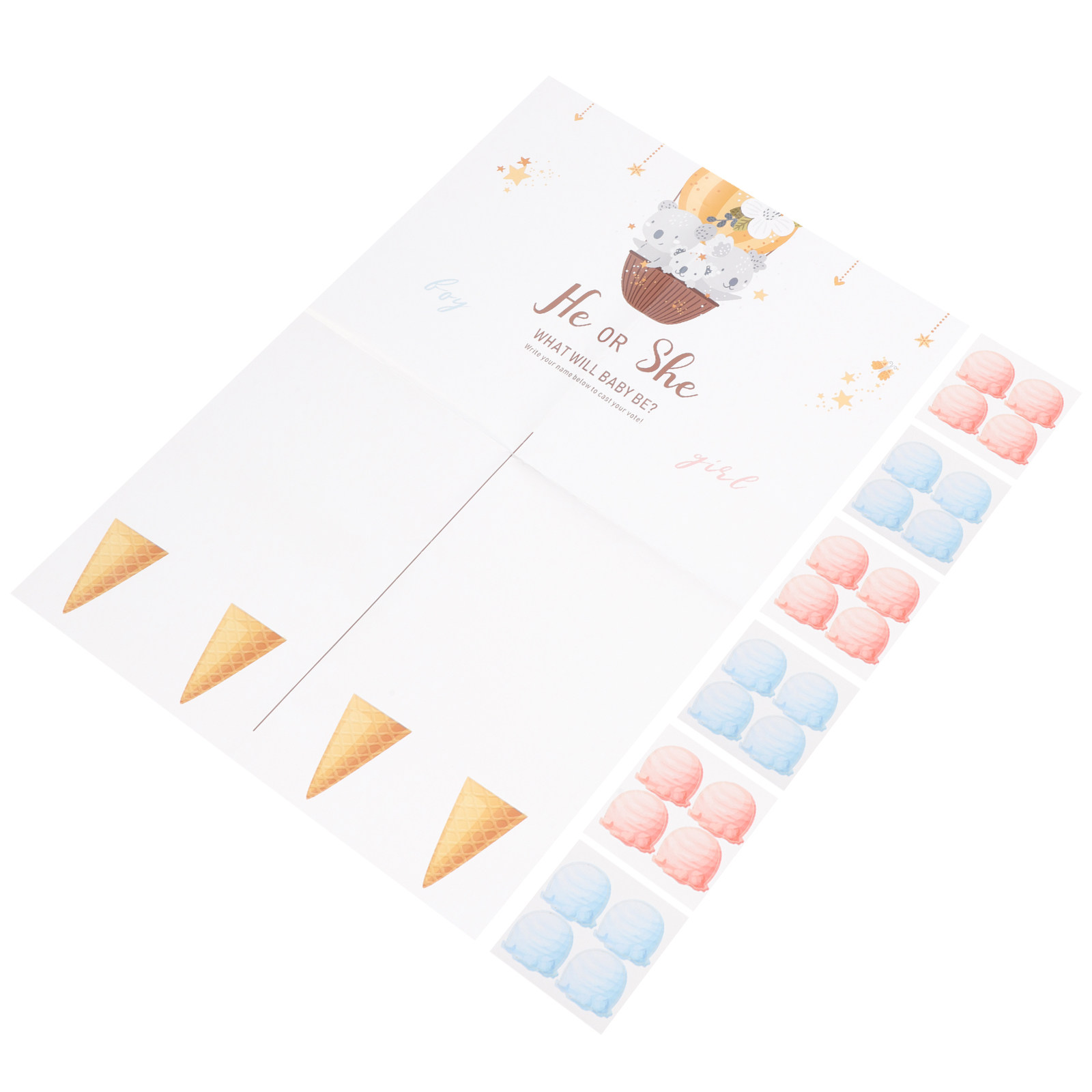 1 Set Cinsiyet Belirleme Oyun  - Party Games Baby Shower incelemesi ve fiyatı