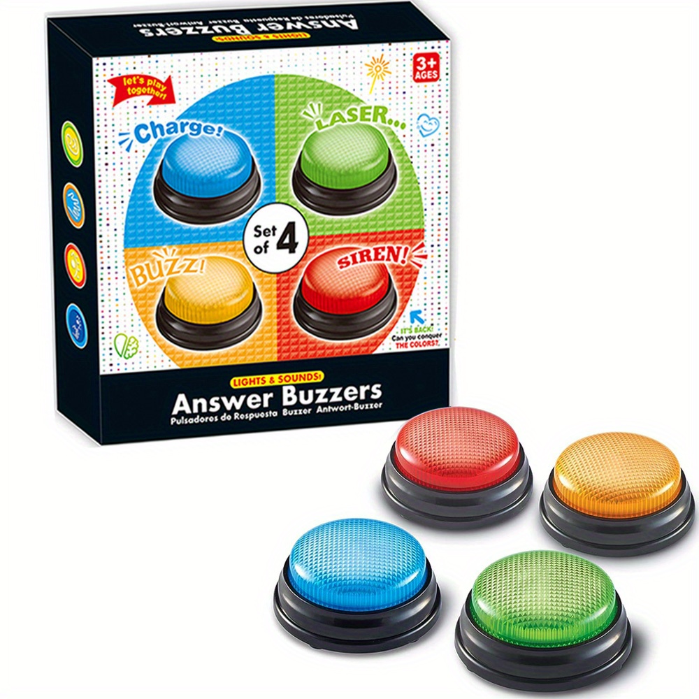 4 adet Işık ve Sesler Buzzer O - Party Family Games incelemesi ve fiyatı