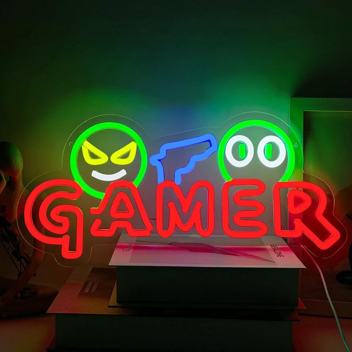 Oyuncu Neon Tabelası LED Duvar - Party Games Baby Shower incelemesi ve fiyatı
