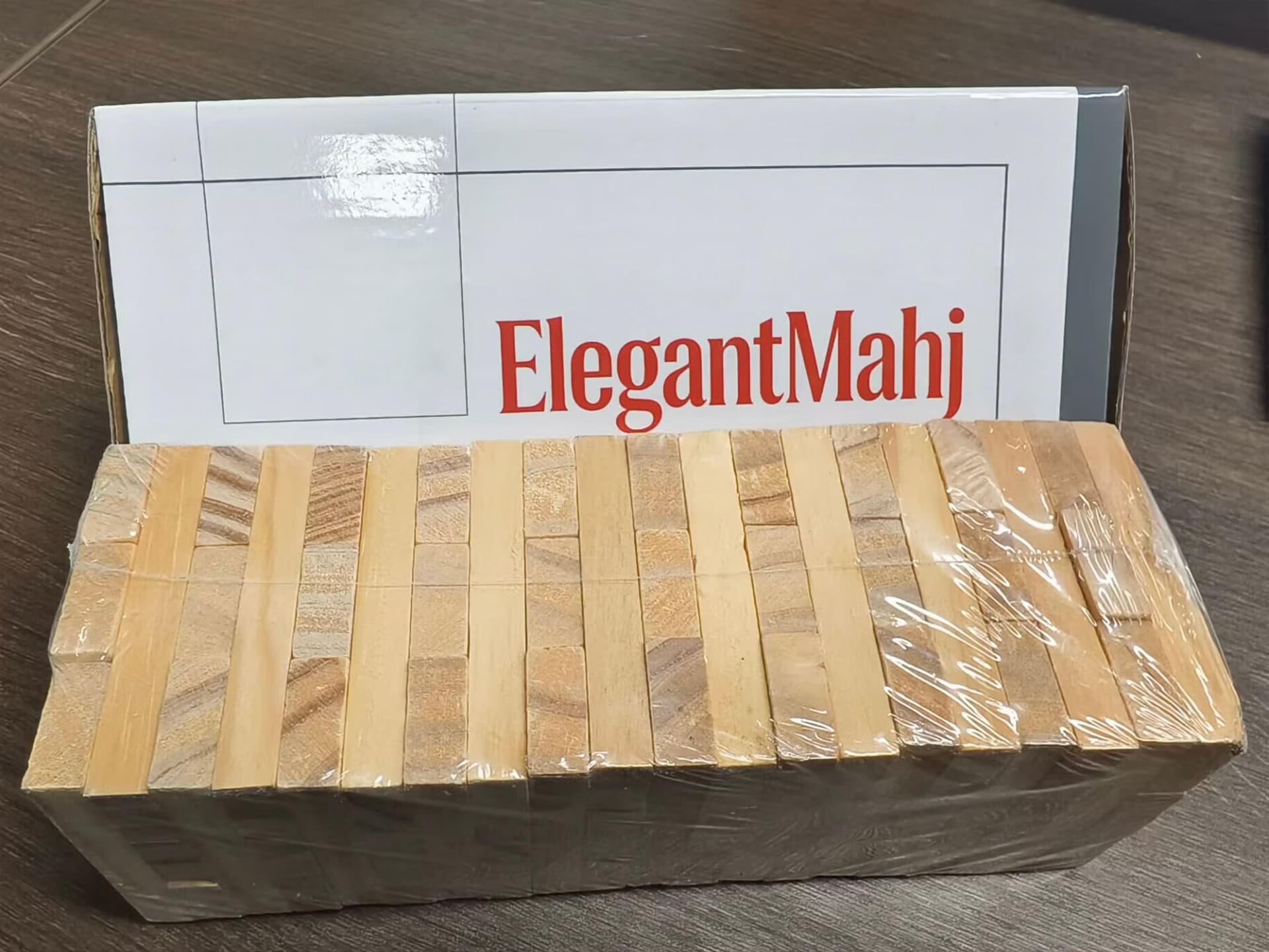 ElegantMahj Ahşap Kule Blok İs - Party Family Games incelemesi ve fiyatı