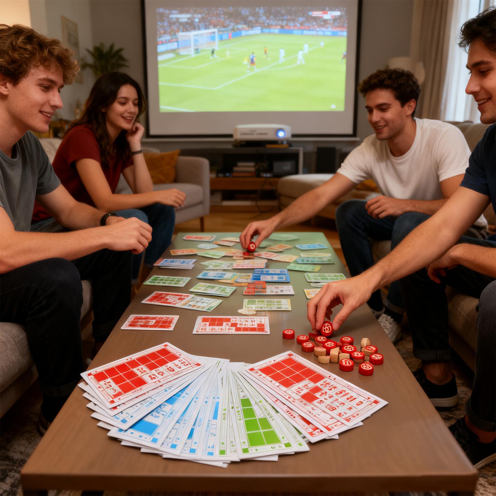 Bingo Seti Komik Vintage Ahşap - Party Games For Large Groups incelemesi ve fiyatı