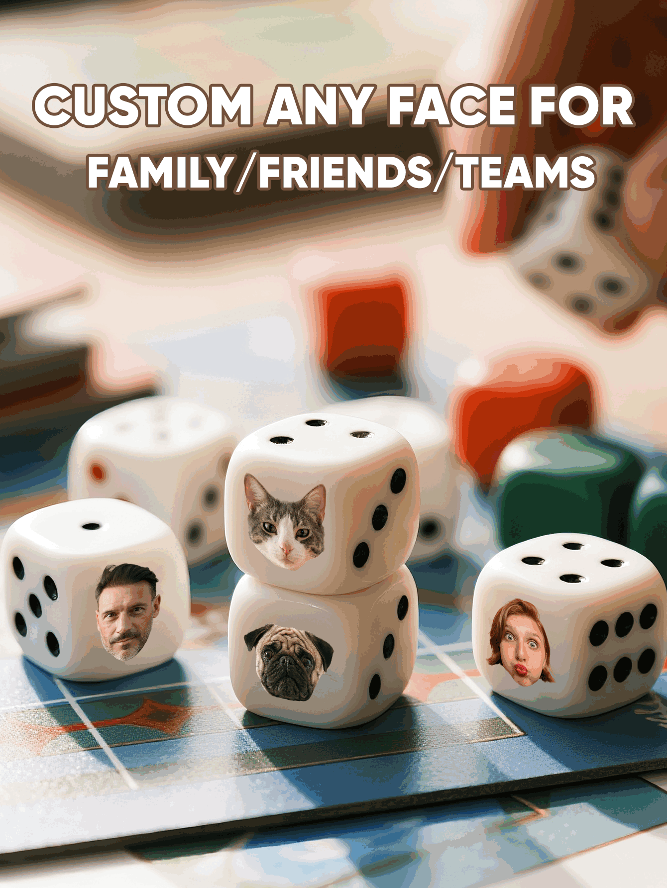 Kişiye Özel Yüz Zarları Komik  - Party Games For Adults incelemesi ve fiyatı