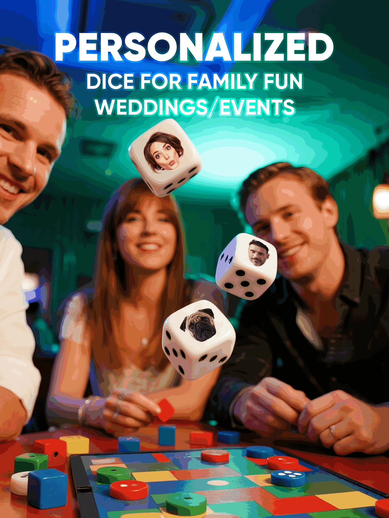 Kişiye Özel Yüz Zarları Komik  - Party Games For Adults incelemesi ve fiyatı