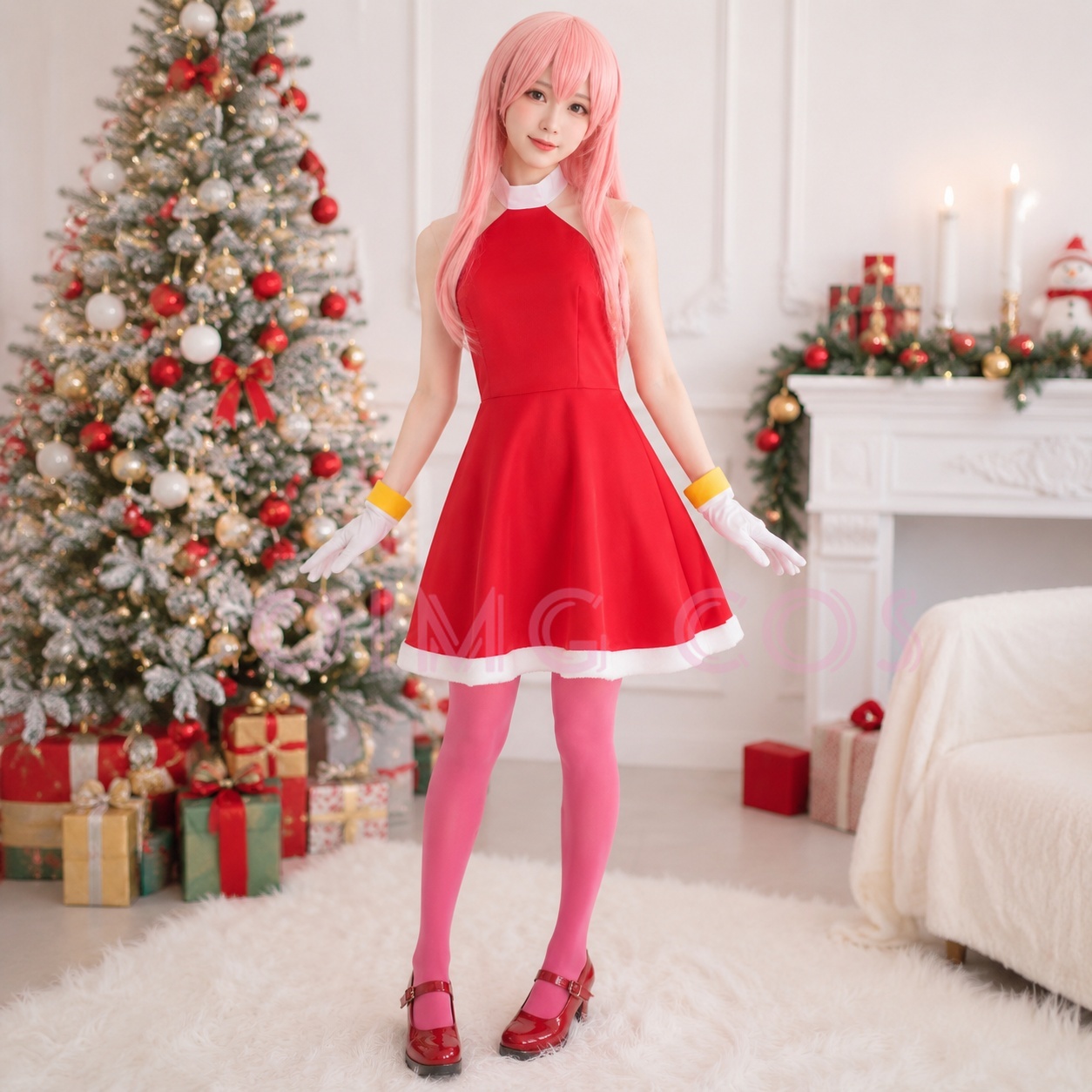 Amy Rose Cosplay Kostüm Yetişk - Party Games Carnival incelemesi ve fiyatı