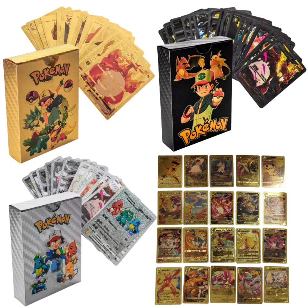55 Adet Pokémon Kartı Vmax GX  - Party Games Board Game incelemesi ve fiyatı