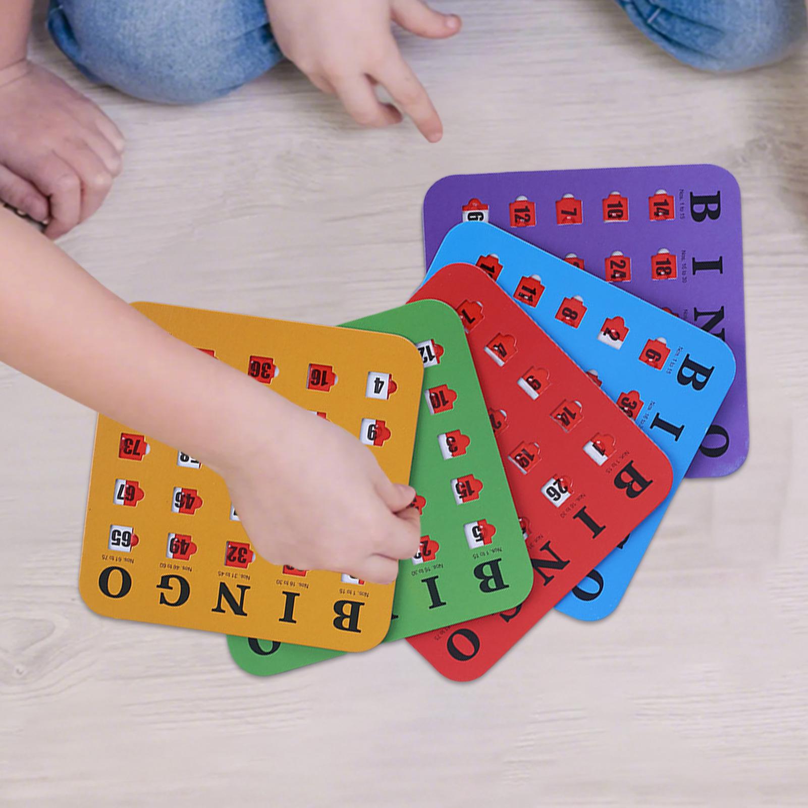 5 adet Sürgülü Bingo Oyun Kart - Party Games Board Game incelemesi ve fiyatı