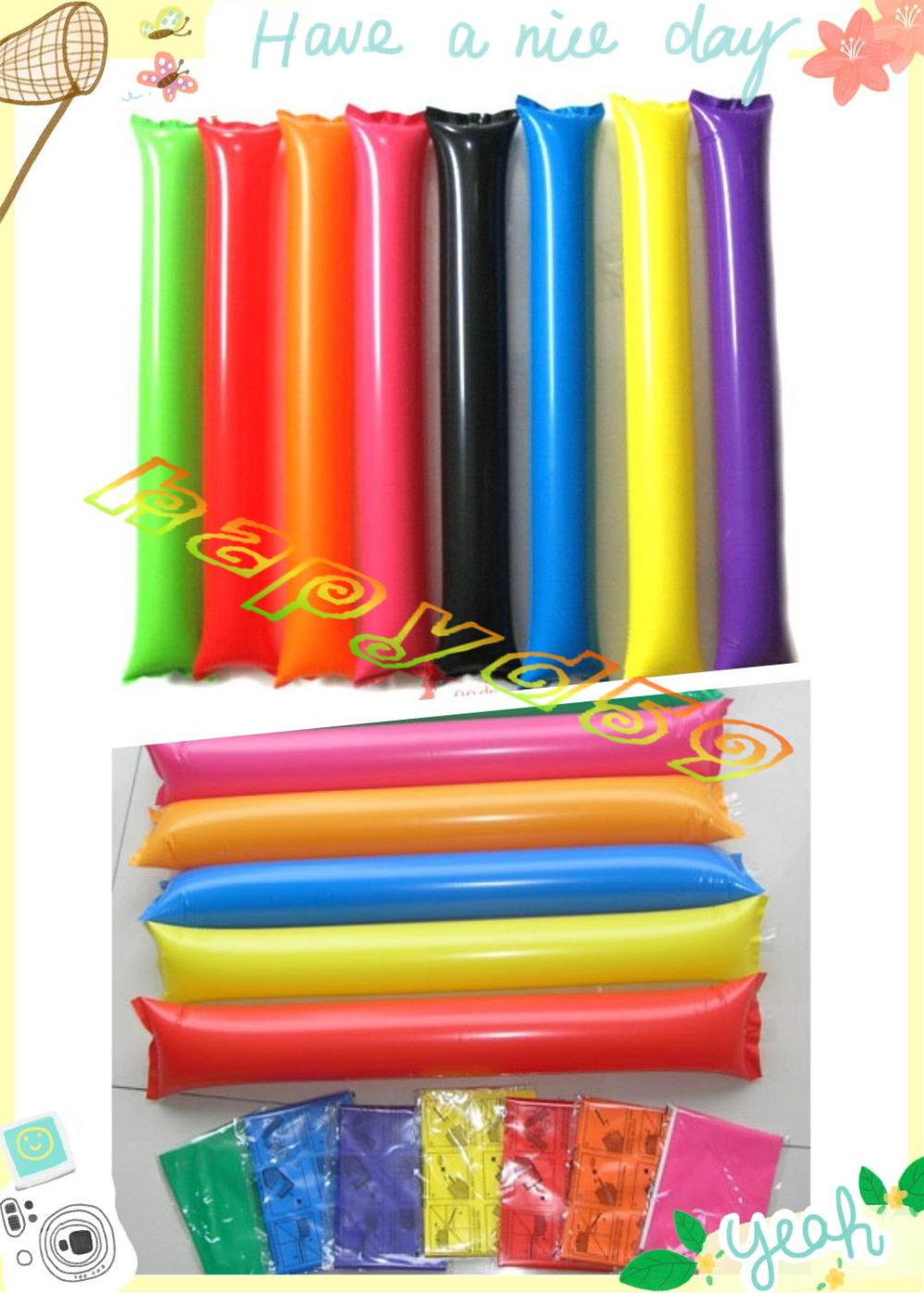 100 adet 60 cm klaket balon pl - Party Games Easter incelemesi ve fiyatı