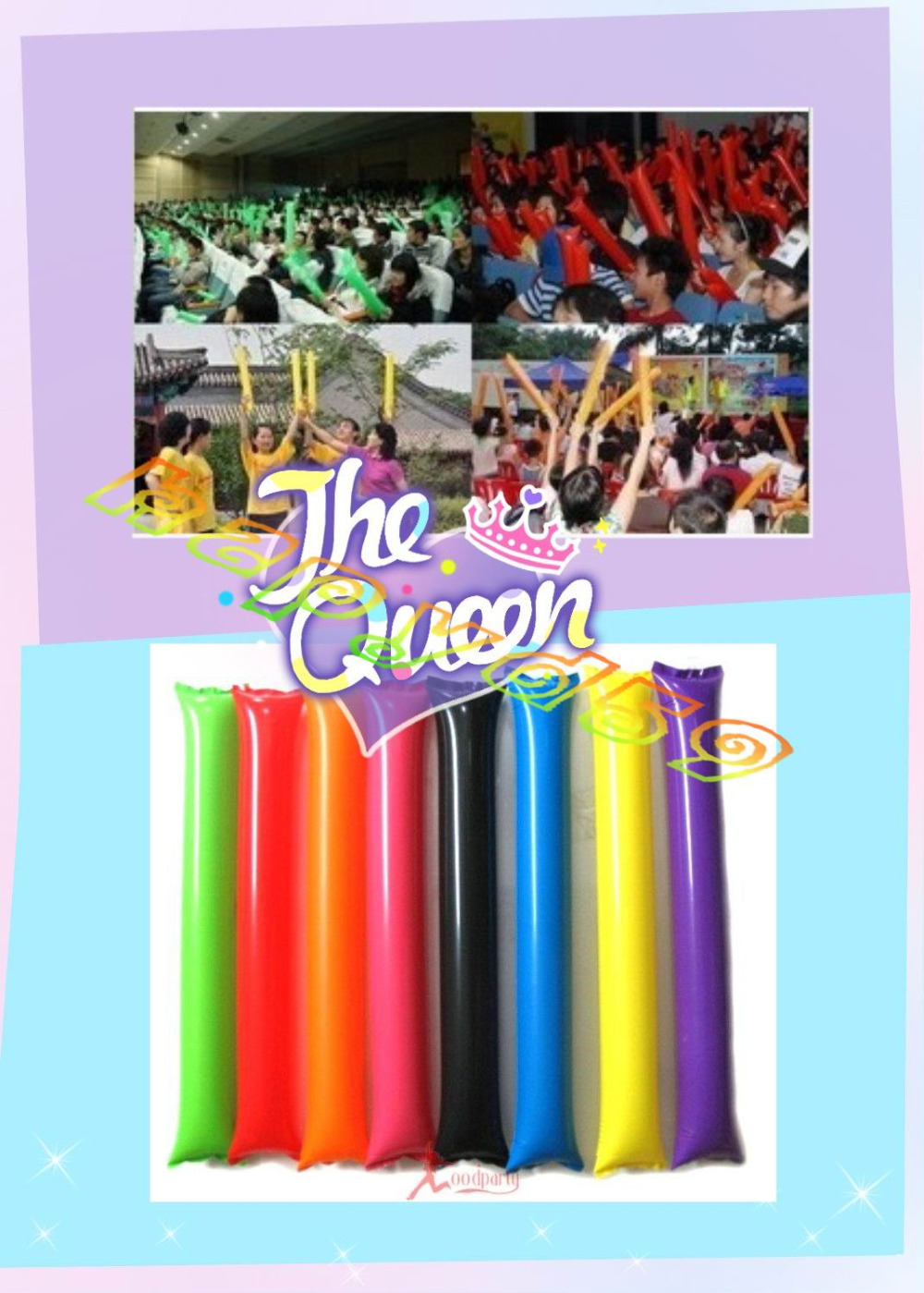 100 adet 60 cm klaket balon pl - Party Games Easter incelemesi ve fiyatı