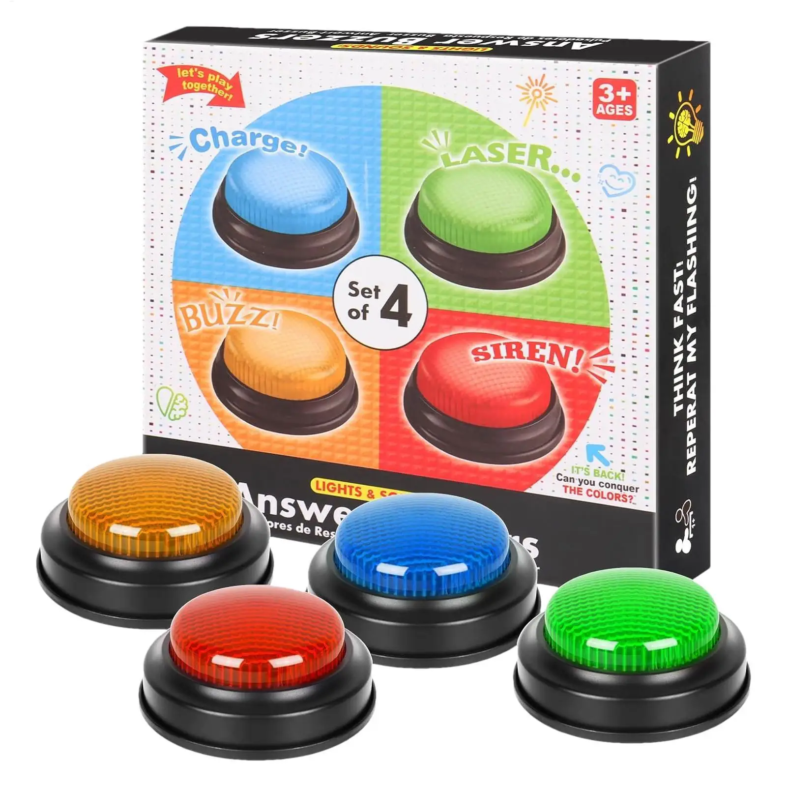 Oyun Zil Sesi 4 Parçalı Hızlı  - Party Games Easter incelemesi ve fiyatı