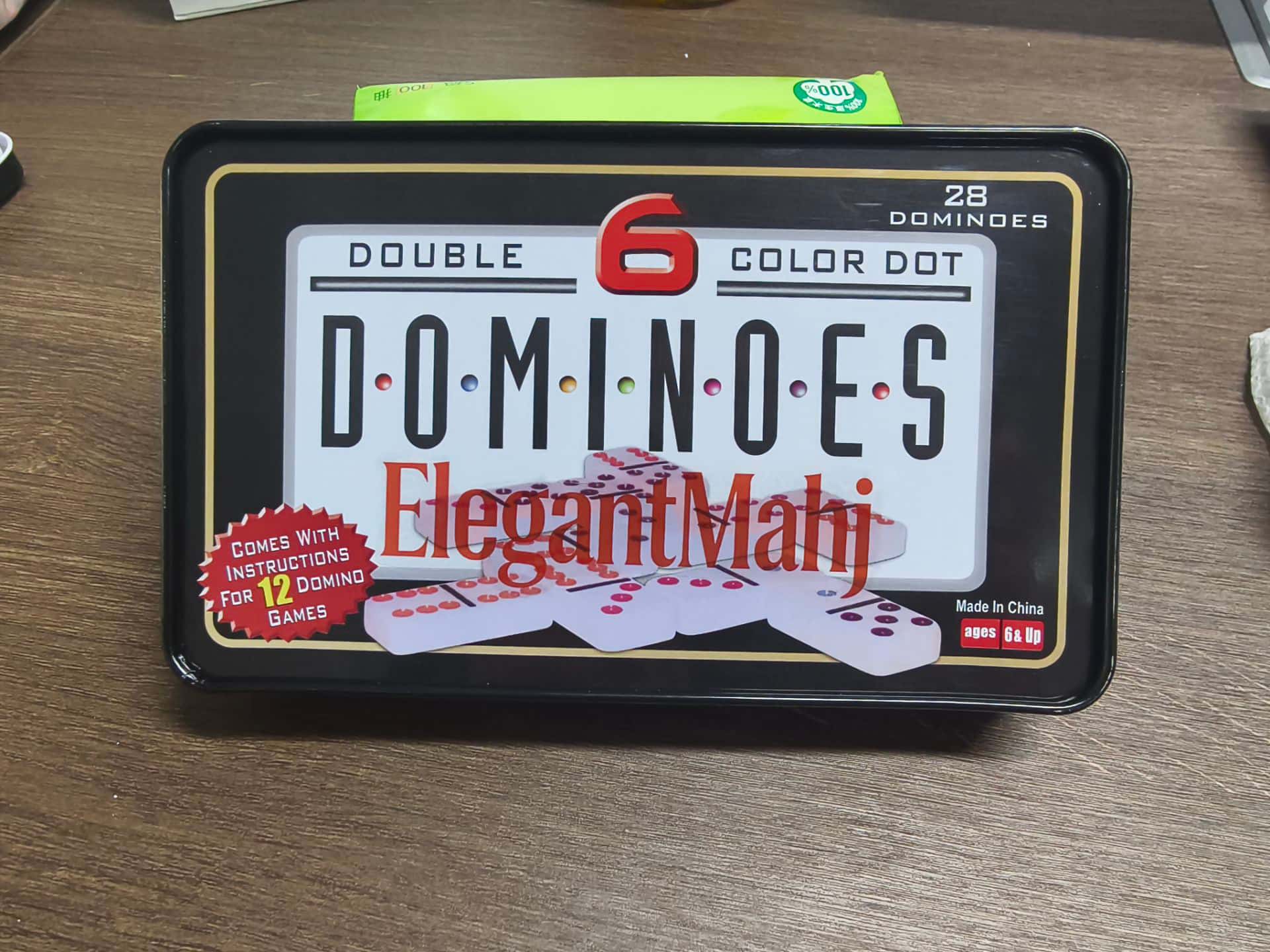 ElegantMahj Çift Altılı Domino - Party Games Board Game incelemesi ve fiyatı