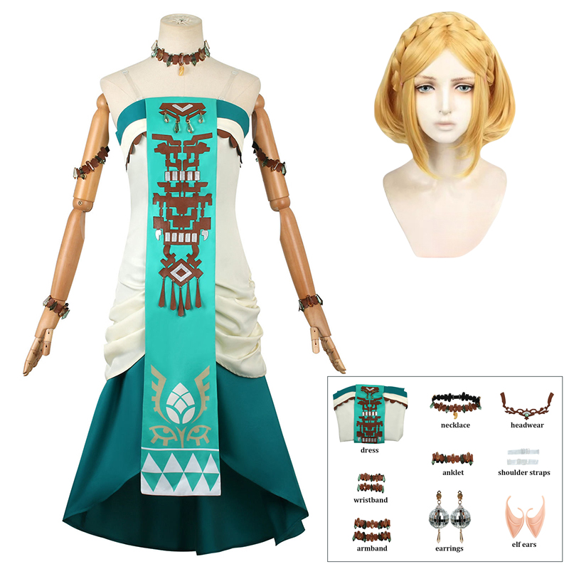 Prenses Zelda Cosplay Kostüm P - Zelda Party Games incelemesi ve fiyatı