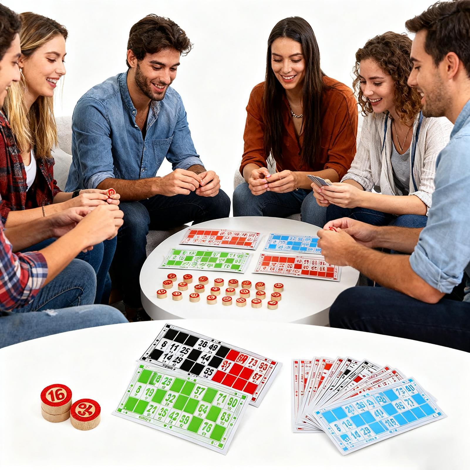 Bingo Kart Oyunu Vintage Ahşap - Party Games For Large Groups incelemesi ve fiyatı
